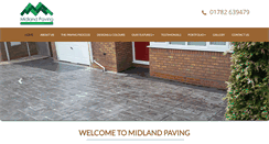 Desktop Screenshot of midlandpaving.co.uk